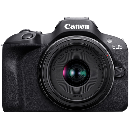 Canon EOS R100 Mirrorless Camera with 18-45mm Lens