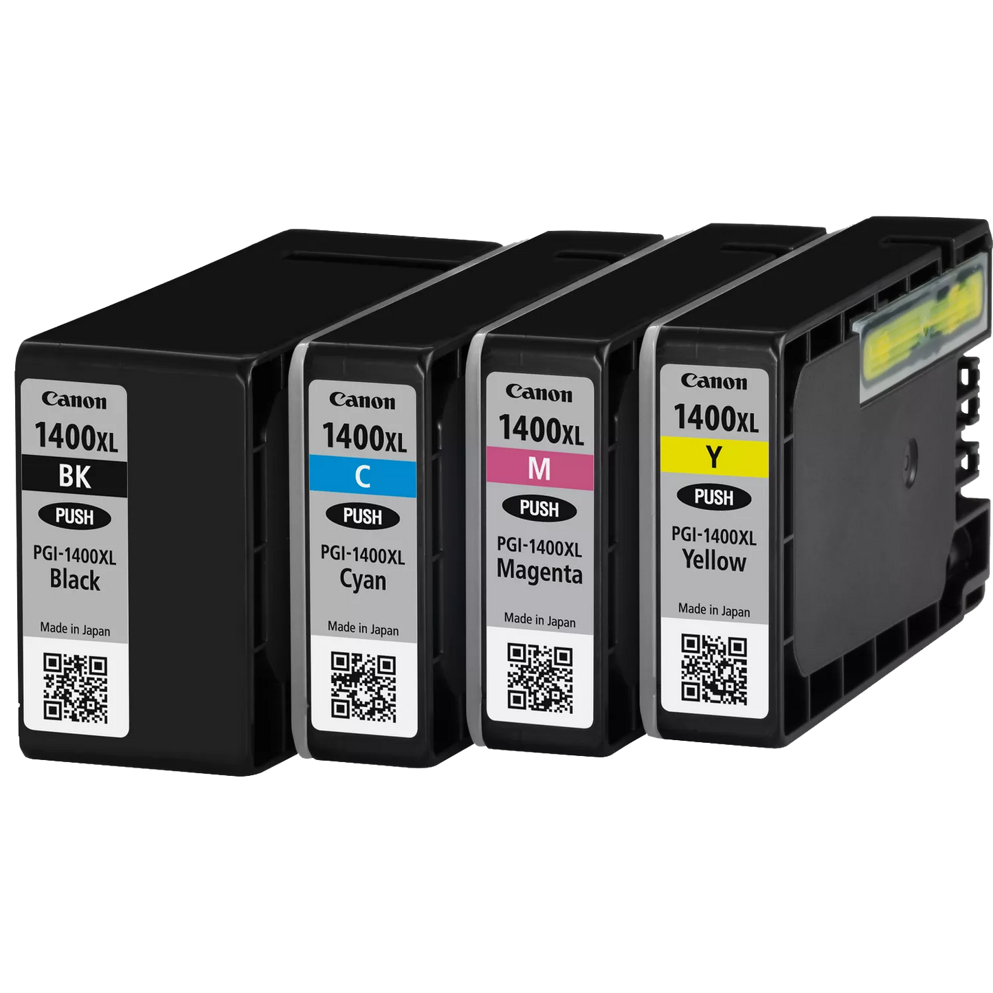 Canon PGI-1400XL High Yield BK/C/M/Y Ink Cartridge Multipack