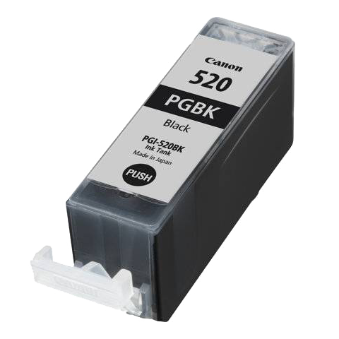 Canon PGI-520BK Black Ink Cartridge (Twin Pack)