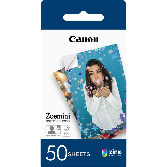Canon ZINK™ 5 x 7.6 cm Photo Paper x50 sheets