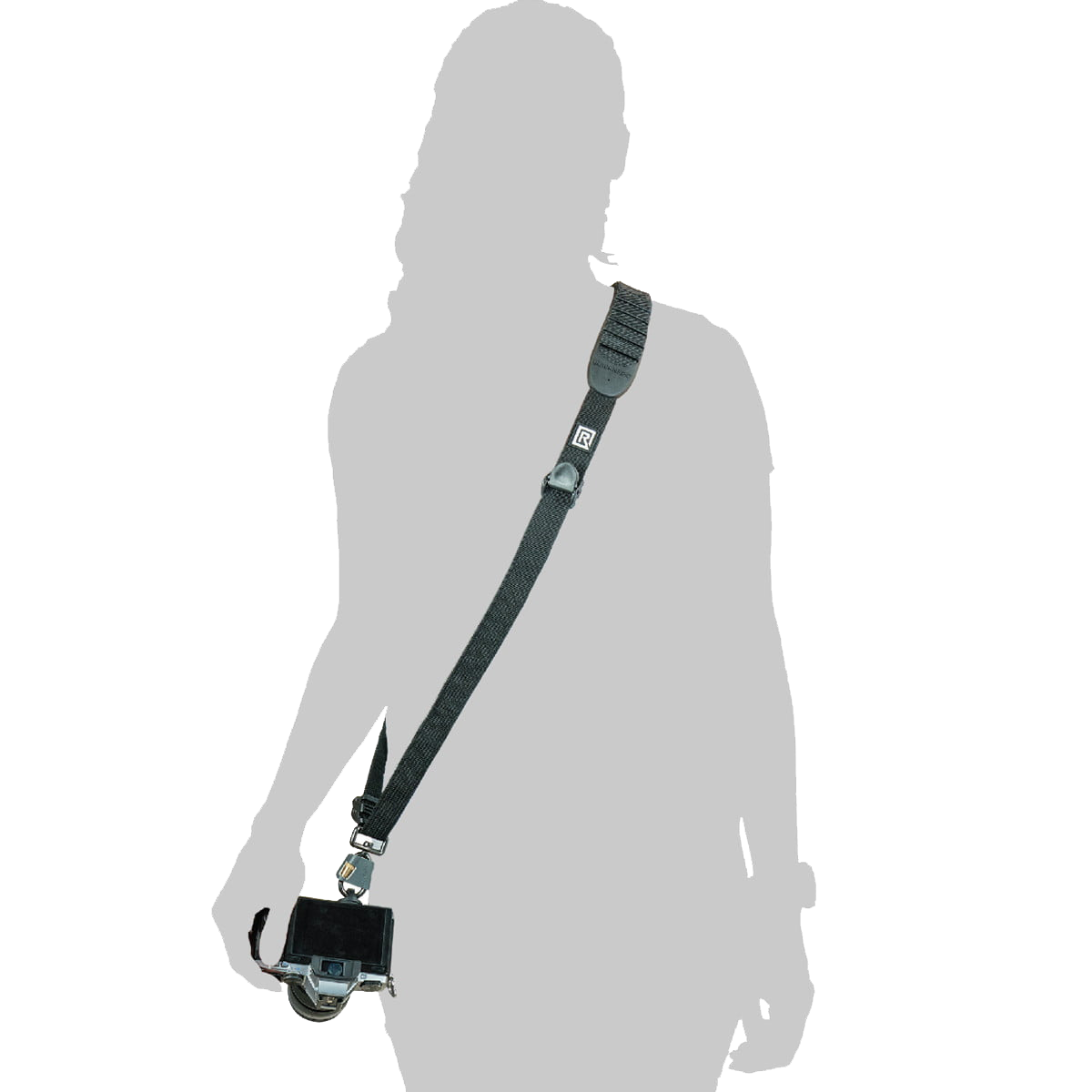 BLACKRAPID Cross Shot Black Camera Strap