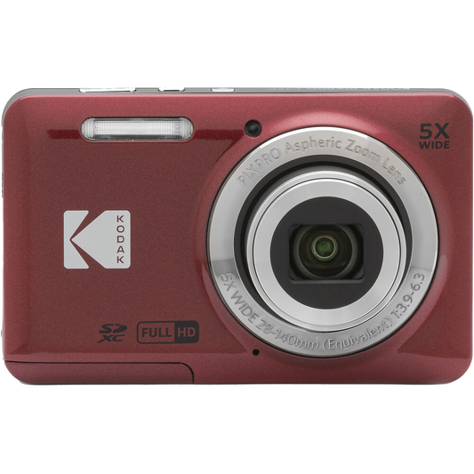 Kodak PIXPRO FZ55 Digital Camera (Red)