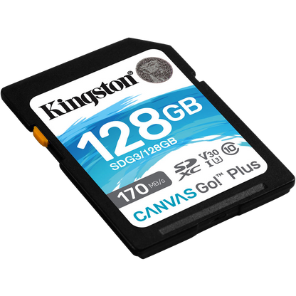 Kingston 128GB Canvas Go! Plus UHS-I SDXC Memory Card