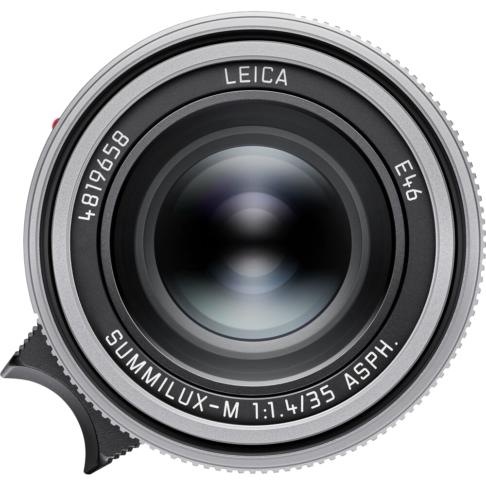 Leica Summilux-M 35mm f/1.4 ASPH. Lens (Silver Anodized Finish)