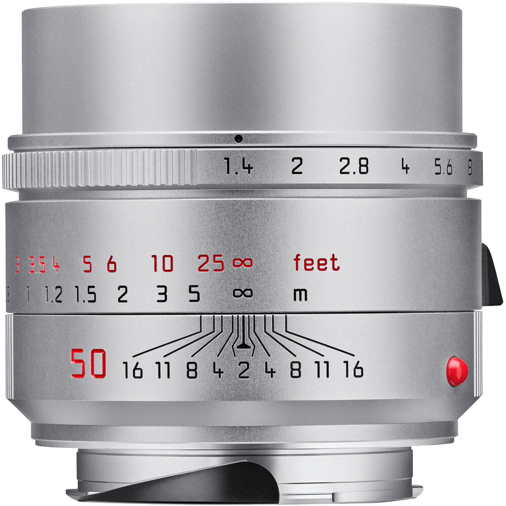 Leica Summilux-M 50mm f/1.4 ASPH. Lens (Silver Chrome Finish)