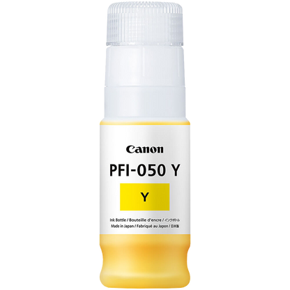 Canon PFI-050 Yellow Pigment Ink Tank for imagePROGRAF TC-20 (70mL)