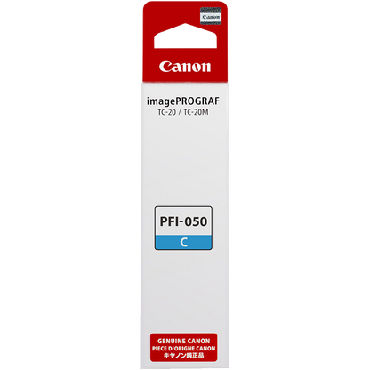 Canon PFI-050 Cyan Pigment Ink Tank for imagePROGRAF TC-20 (70mL)