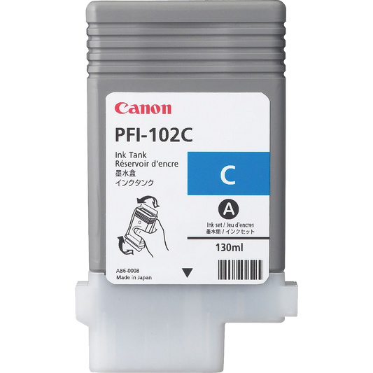 Canon PFI-102C Cyan Ink Tank (130 ml)