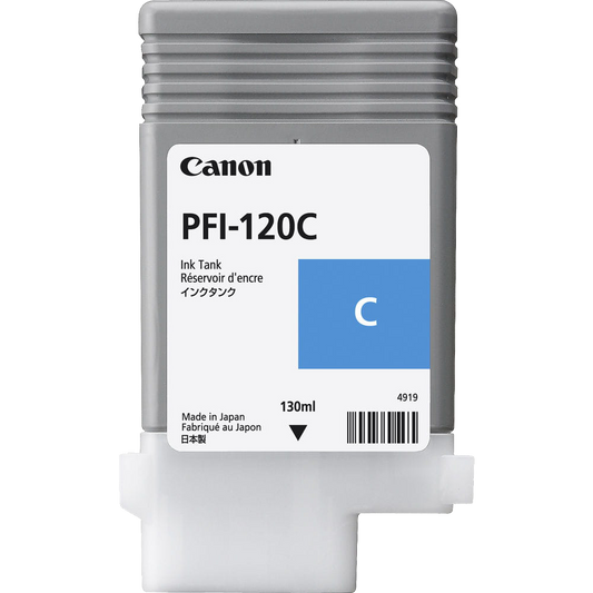 Canon Ink PFI-120C (130 ml) Cyan