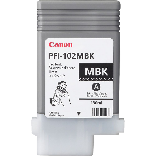 Canon PFI-102MBK Matte Black Ink Tank (130 ml)