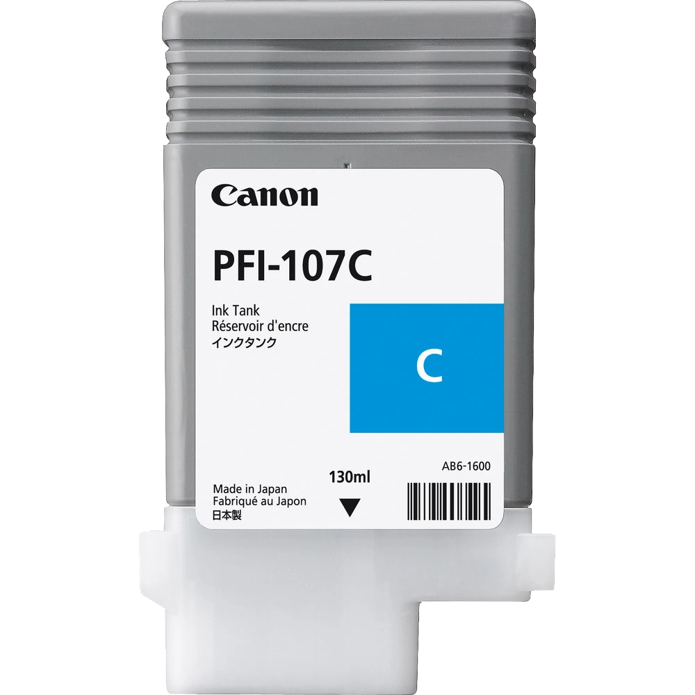 Canon PFI-107C Cyan Ink Cartridge (130 ml)