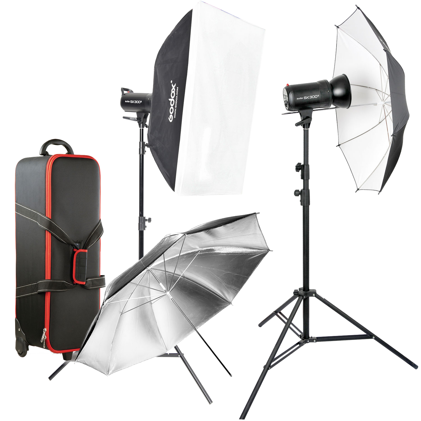 Godox SK300II Studio Flash Monolight (2-Light Kit)
