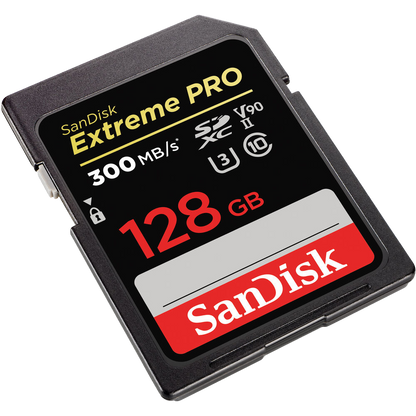 SanDisk 128GB Extreme PRO UHS-II SDXC Memory Card