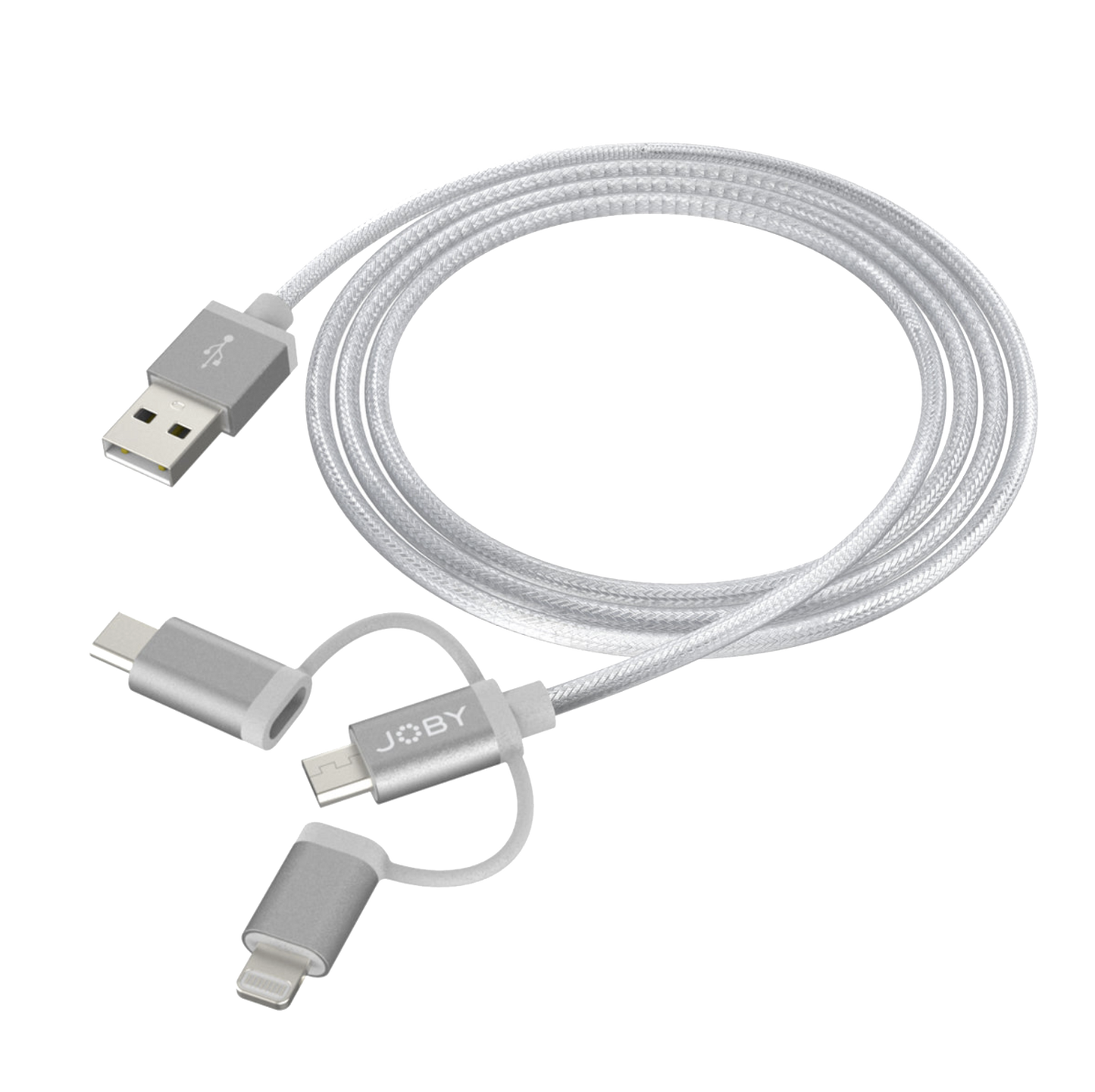 JOBY 3-in-1 Charging and Sync Cable, 1.2 m Length