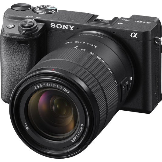 Sony a6400 Mirrorless Camera with 18-135mm f/3.5-5.6 Lens