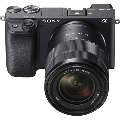 Sony a6400 Mirrorless Camera with 18-135mm f/3.5-5.6 Lens