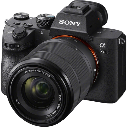 Sony a7 III Mirrorless Camera with 28-70mm f/3.5-5.6 Lens