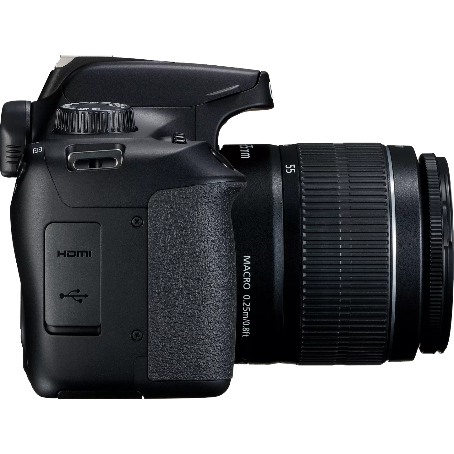 Canon EOS 4000D Camera, Black + 18-55 III Lens + SB130 Bag + SD Card