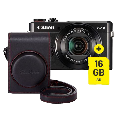 Canon PowerShot G7 X Mark II Digital Camera Premium Kit