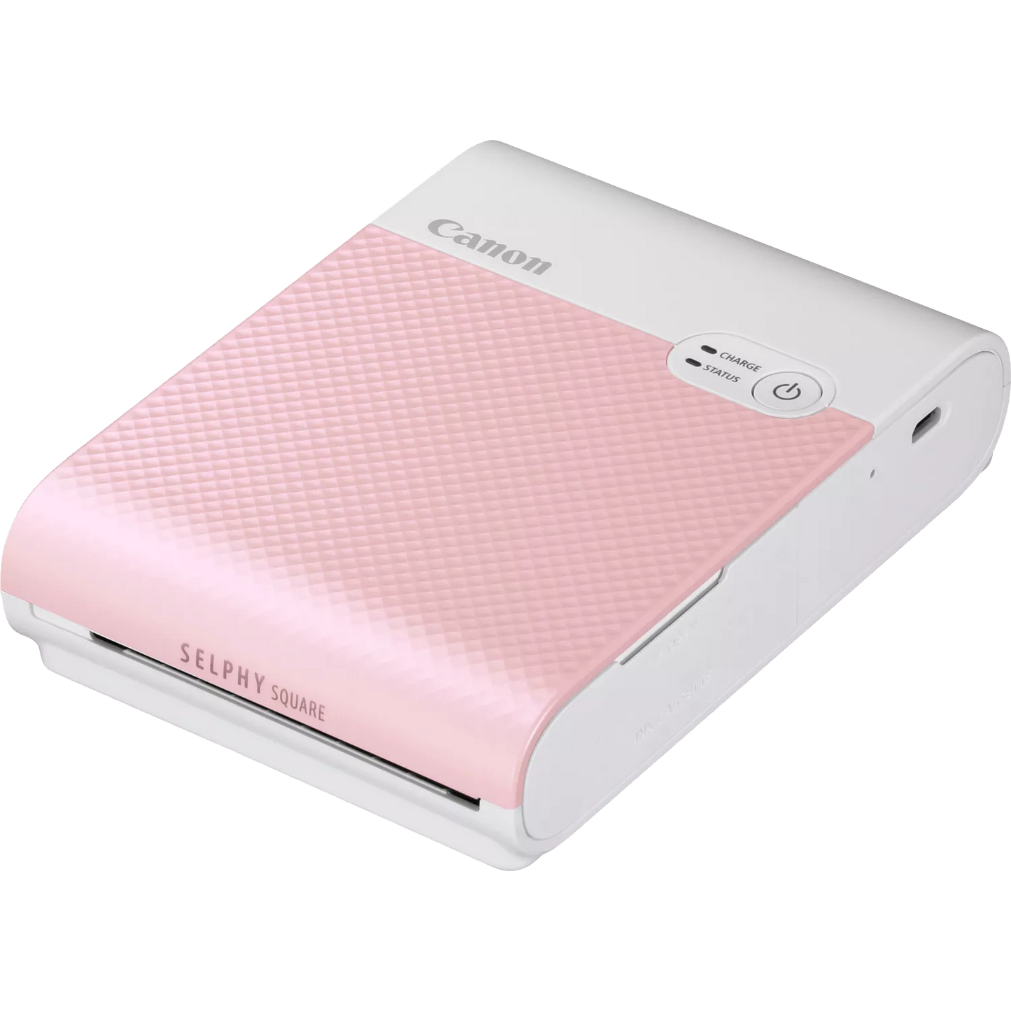 Canon SELPHY SQUARE QX10 Portable Colour Photo Wireless Printer, Pink