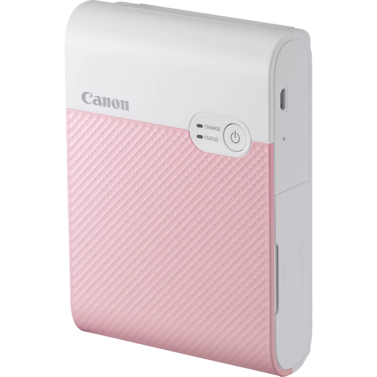 Canon SELPHY SQUARE QX10 Portable Colour Photo Wireless Printer, Pink