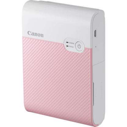 Canon SELPHY SQUARE QX10 Portable Colour Photo Wireless Printer, Pink