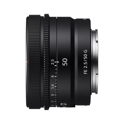 Sony FE 50mm f/2.5 G Lens